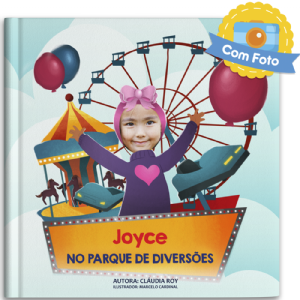 (Nome da crian�a) no Parque de Divers�es (feminino)