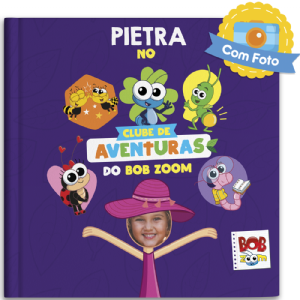 (Nome da crian�a) no Clube de Aventuras do Bob Zoom (feminino)