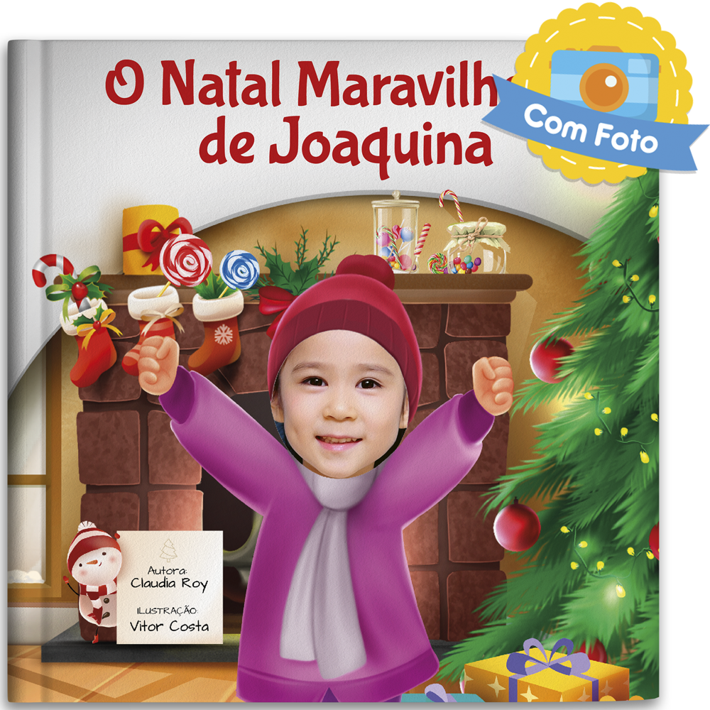 Livro infantil personalizado - O Natal Maravilhoso