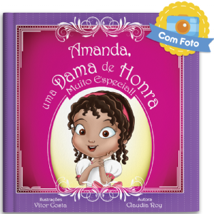 (Nome da crian�a), uma Dama de Honra muito especial!