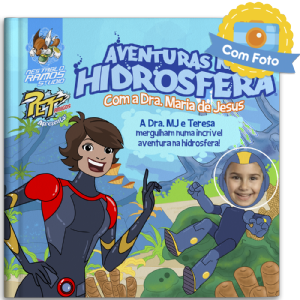 Aventuras na Hidrosfera com a dra. Maria de Jesus (unissex)